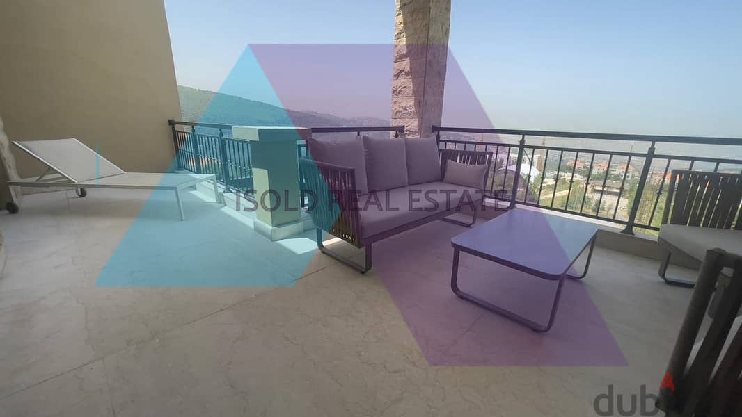 Luxurious  276 m2 apartment +mountain/sea view for sale in Beit Misk 1
