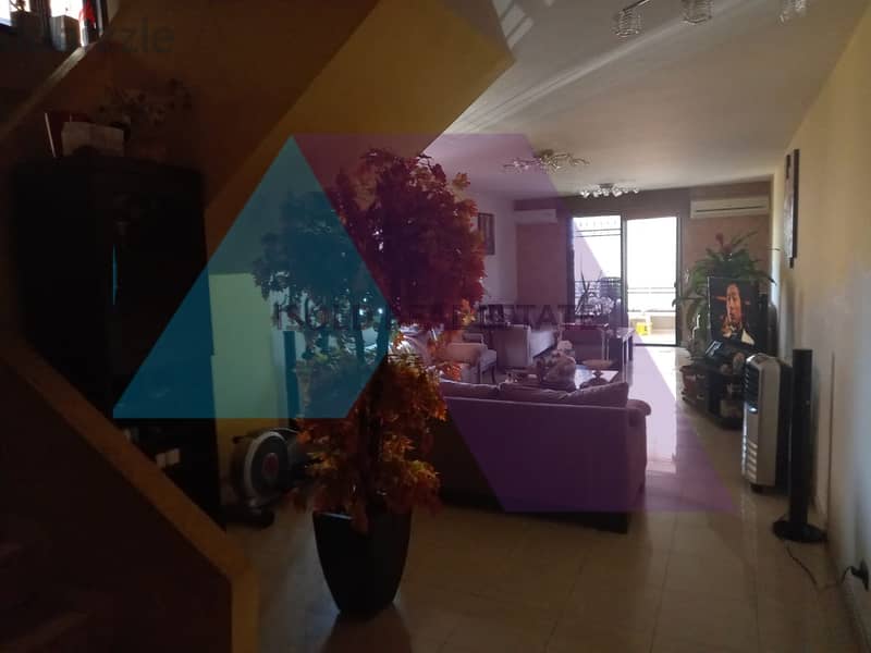 A 200 m2 duplex apartment for sale in Zouk mosbeh 0