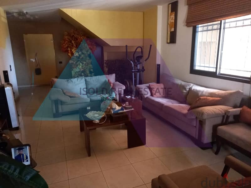 A 200 m2 duplex apartment for sale in Zouk mosbeh 4