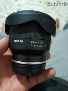 for sony tamron 20 mm f2.8