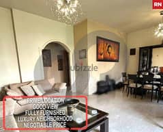 fully furnished 145 sqm apartment in Horsh Tabet/حرش تابت REF#RN106035