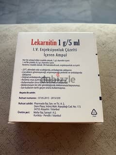 Lekarnitin 1 g/5 ml