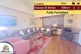 Ouyoun El Siman 120m2 | Duplex | Prime Position | Furnished | Da