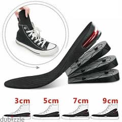 Height Increase Insoles 4-Layer Lifts Elevator Shoes Insole -9 cm