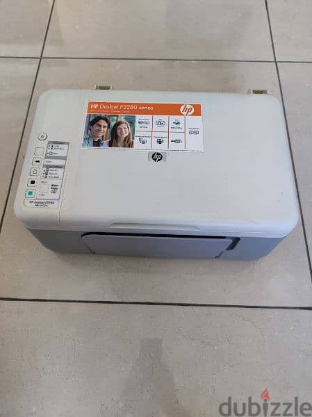 HP Deskjet F2280 All In One with free cartridges 1