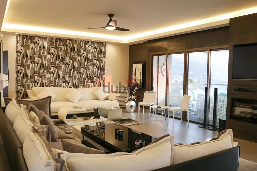 Luxurious Furnished Apartment with View for Sale in Yarzeh 2