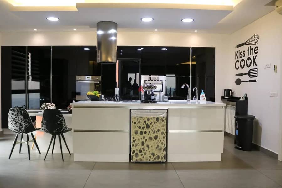 Luxurious Furnished Apartment with View for Sale in Yarzeh 3