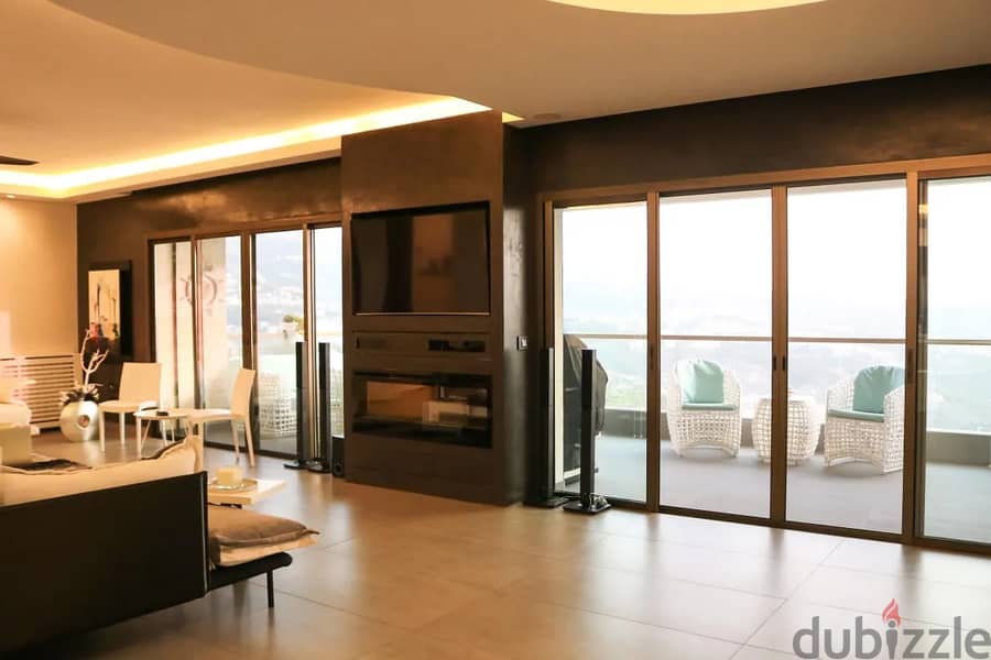 Luxurious Furnished Apartment with View for Sale in Yarzeh 9