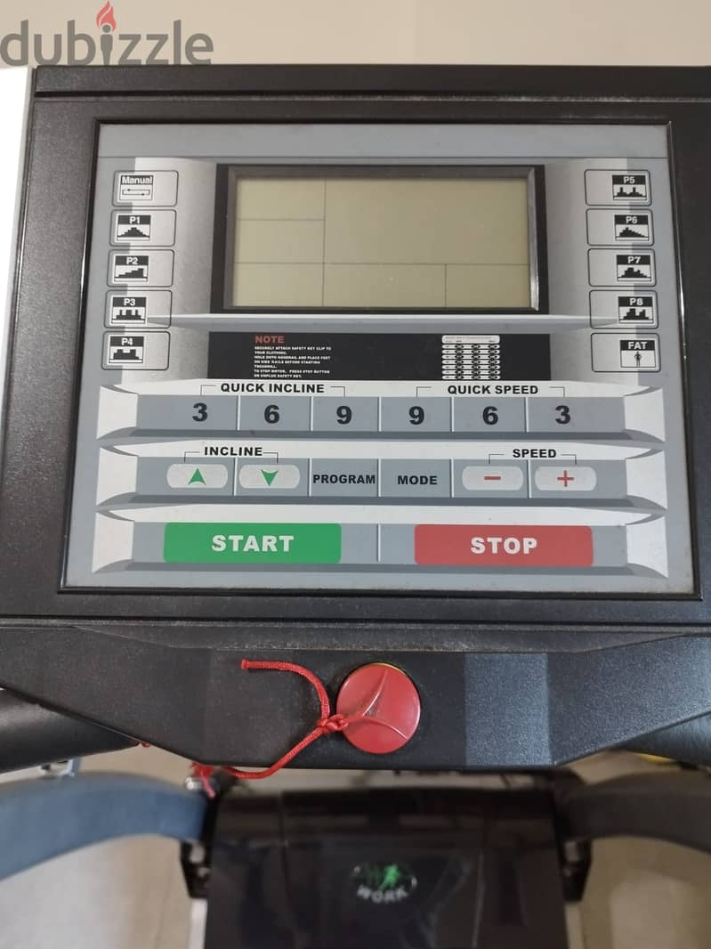 Treadmill 2.5HP 120 KG used 3