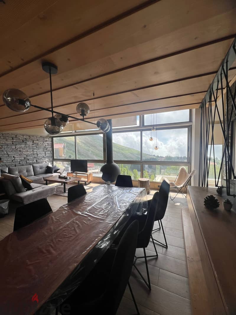 Modern Duplex for Rent in Faqra Mountains 2
