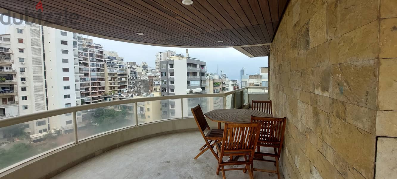 250m² High Floor Apartment for Rent in Sioufi 8