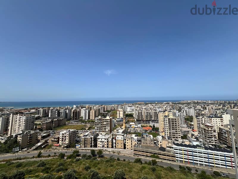 Calm Apartment with Terrace and Sea View for Sale in Abou Samra 1