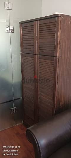 خزانة خشب wood cabinet 0