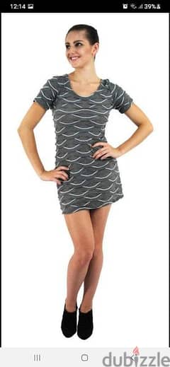 dress only grey Max Studio XS S M L