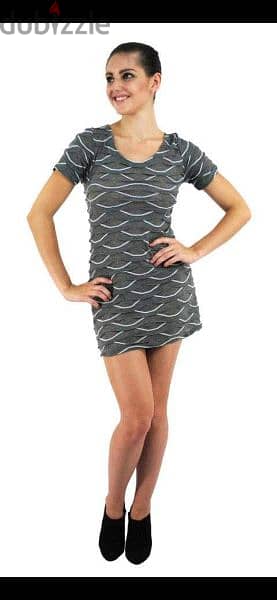 dress only grey Max Studio XS S M L 1