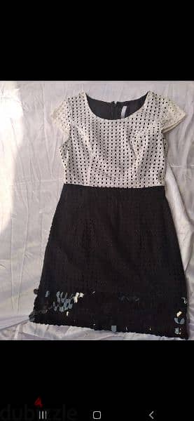 dress colour block with sequins XS S M L 1=7$ or 3= 15$ 7