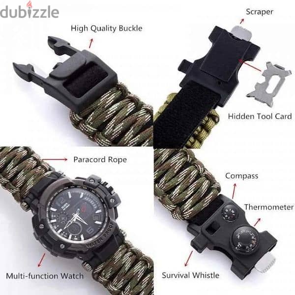 paracord watch 4