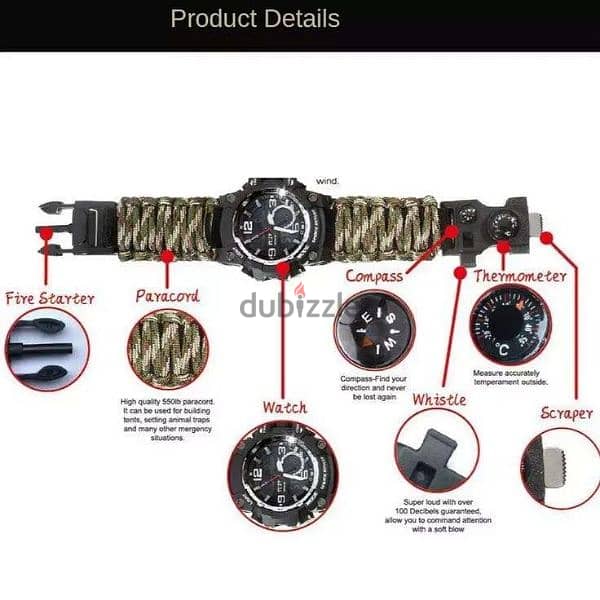 paracord watch 6