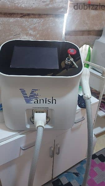 trio laser hair removal machine