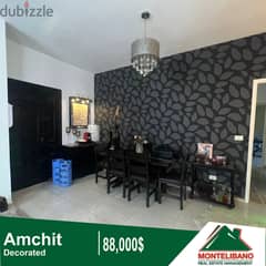 Decorated Apartment in Amchit For Sale!!!