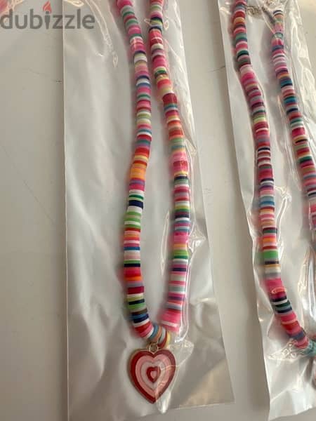 colored necklace 1