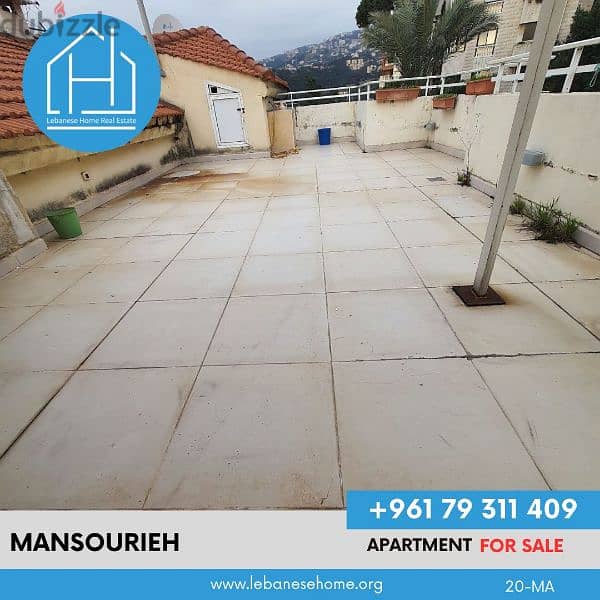 apartment duplex for sale in mansourieh شقة دوبلكس للبيع في المنصورية 1