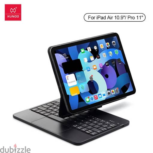 Xundd 360 Magnetic Keyboard Case for iPad Pro 11 and iPad Air 10.9 0