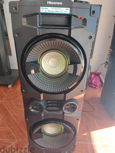 hisense speaker , super new 8