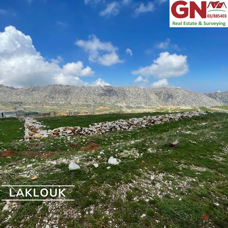Land In Laqlouq For Sale For only 70,000$ ارض في اللقلوق للبيع 1