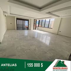 155000$!! Apartment for sale located in Antelias
