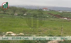 Land for sale in Laqlouq with Mountain View! 0