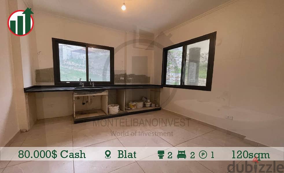 Catchy Apartment for Sale in Blat!! 2