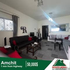 Catchy Price 50000$ Apartment in Amchit!!!