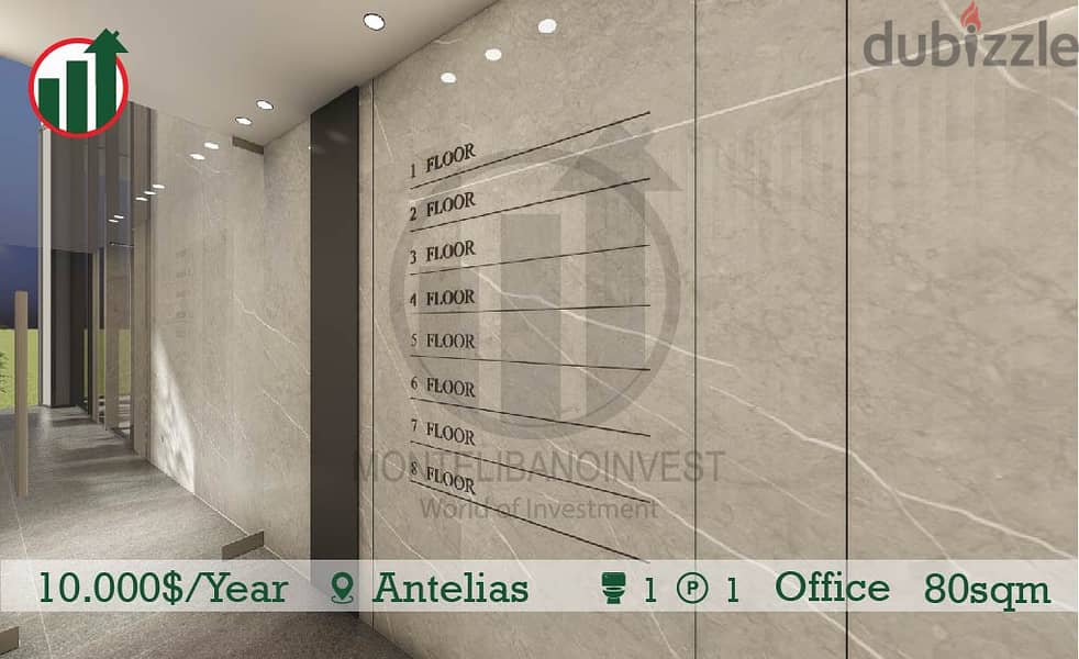 Office for Rent in Antelias with Sea View ! 1