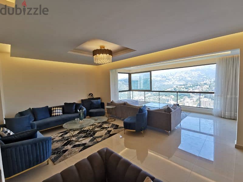 Dik El Mehdi 350 sqm Duplex Fully Furnished open sea view! 0