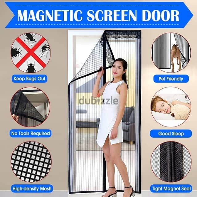 Magic Mesh Mosquito Blocker Insect Net Fly Curtain 1
