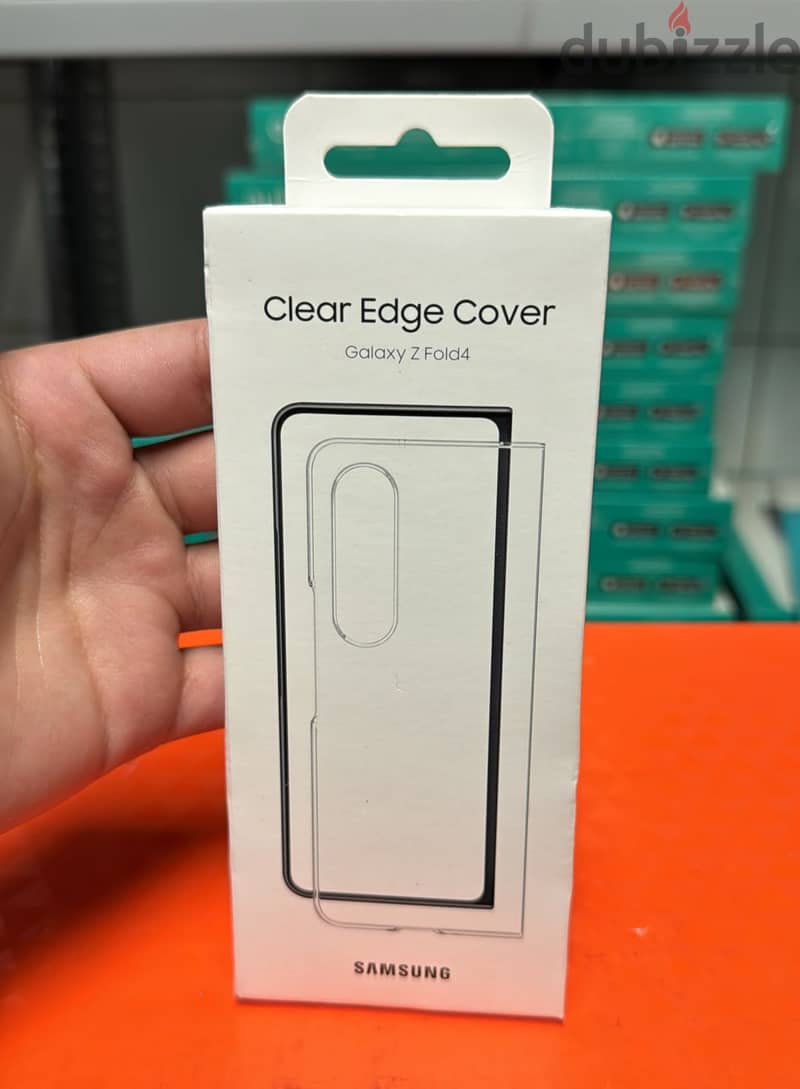 Samsung Galaxy Z fold 4 clear Edge cover 0