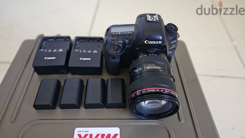 canon 5d iv and 24-105 +4 batteries 2