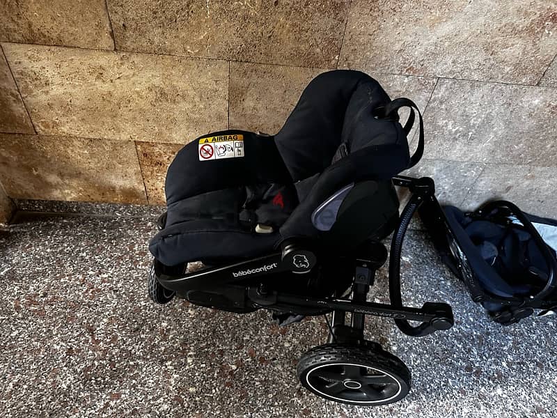 stroller+ car seat + landeau 1