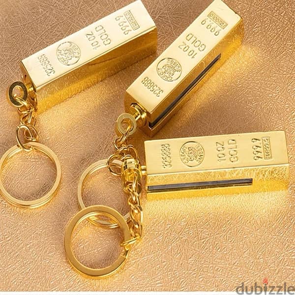 Gold Bar Match Lighter / قداحة على شكل أونصة ذهب 1