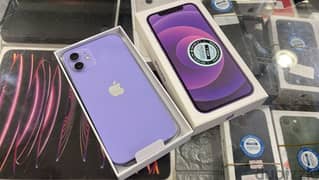 Used Open Box IPhone 12 128gb Purple Battery Health 86% great price