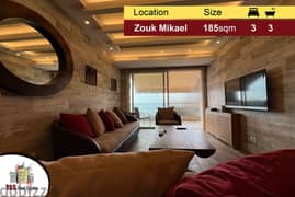 Zouk Mikael 185m2 | Super Luxurious | New Duplex | Sea View | EH |