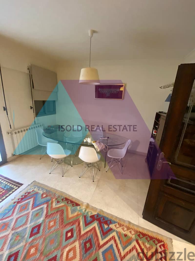 Fully furnished Modern 175 m2 apartment for rent in Achrafieh 1