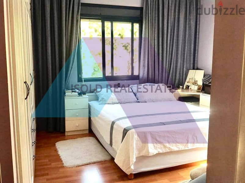 Fully furnished 175 m2 apartment + open sea view for rent in Fanar 2