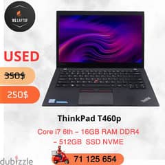 ThinkPad T460p core i7 6th