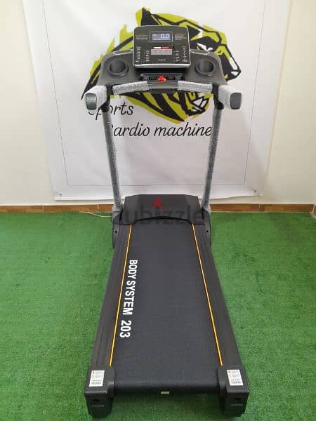 have duty treadmill 3hp automatic incline 3