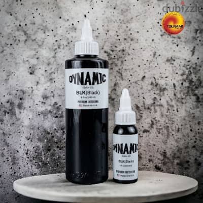 ORIGINAL DYNAMIC / Black Tattoo Ink - 8 oz. Bottle