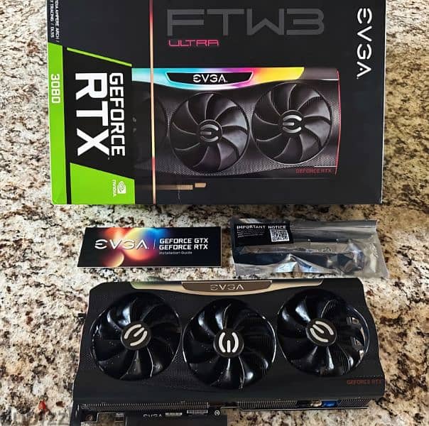 RTX 3080 EVGA FTW3 ULTRA (STORE WARRANTY) 0