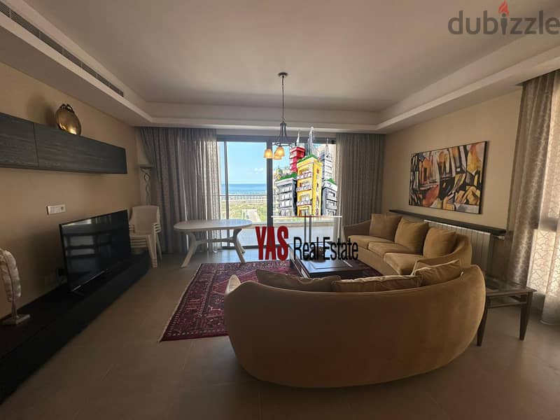 Dbayeh/Waterfront 200m2 | Furnished | Rent | Partial View | Gated | MJ 6
