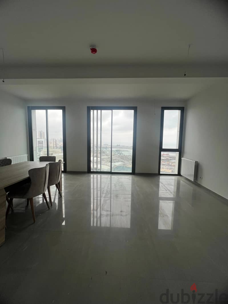 Modern Three-Bedroom Apartment with Port View for Rent in Mar Mikhael 1